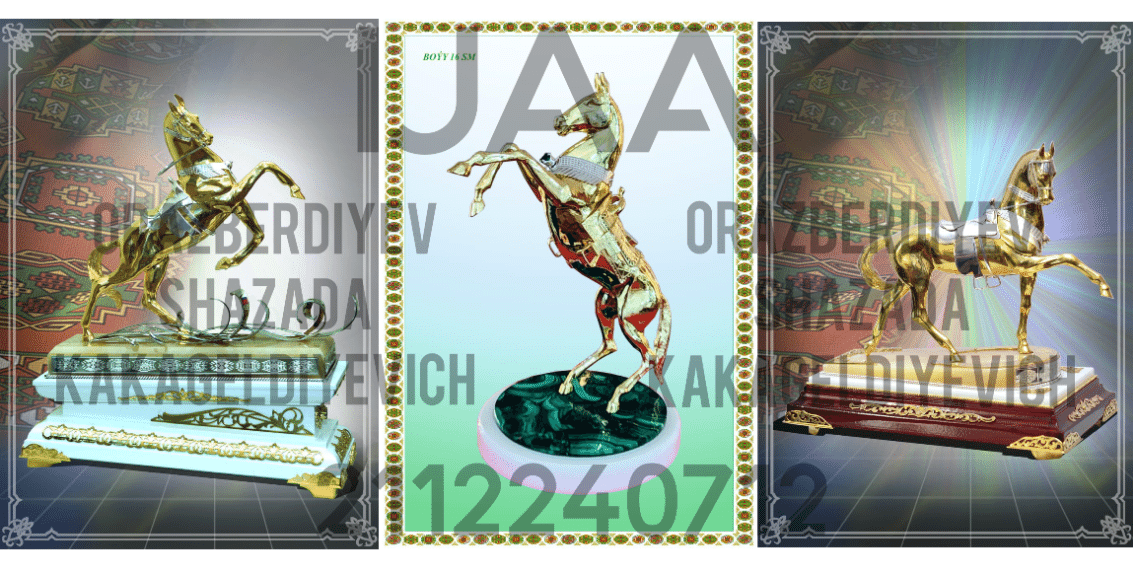 (13) TM Orazberdiyev Shazada - MASTER JEWELER OF THE HIGHEST QUALIFICATION, JEWELRY ARTIST, LECTURER AT THE STATE ACADEMY OF ARTS OF TURKMENISTAN, AUTHOR AND DESIGNER OF UNIQUE NATIONAL JEWELRY WORKS /  2112240712 / Reg. No. 1037