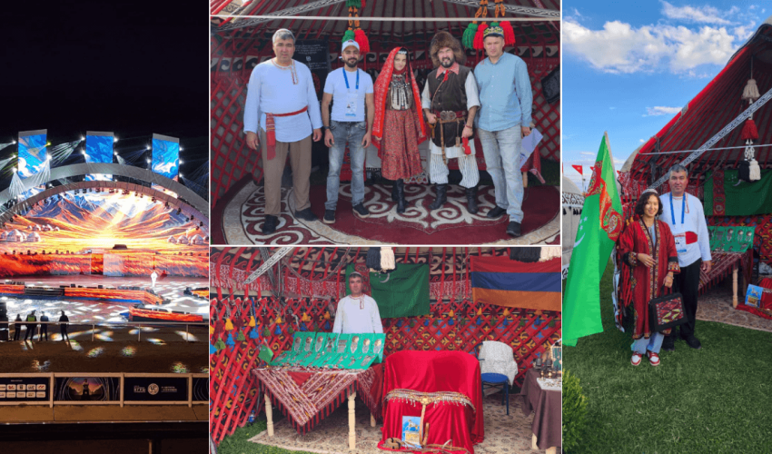 (1) - 18.09.2026 - Turkmen Master Jeweler Presents National Jewelry at the World Nomad Games in Kyrgyzstan — Shazada Orazberdiyev